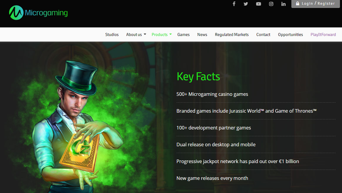 Microgaming casino yazılımı